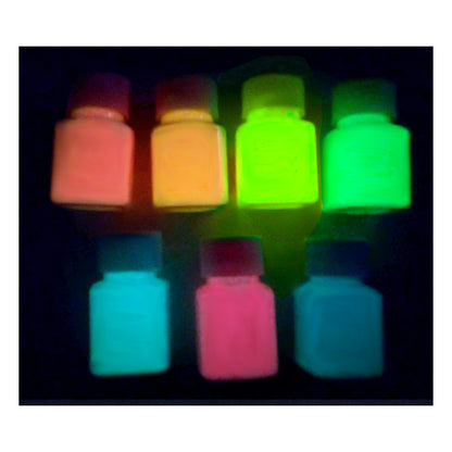Cglowz Glow in the dark paint. Day and Night coloured
