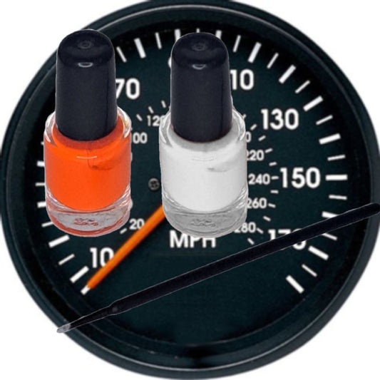 Vehicle Speedo Dial needle fluorescent paint kit, cars motorbikes vans etc