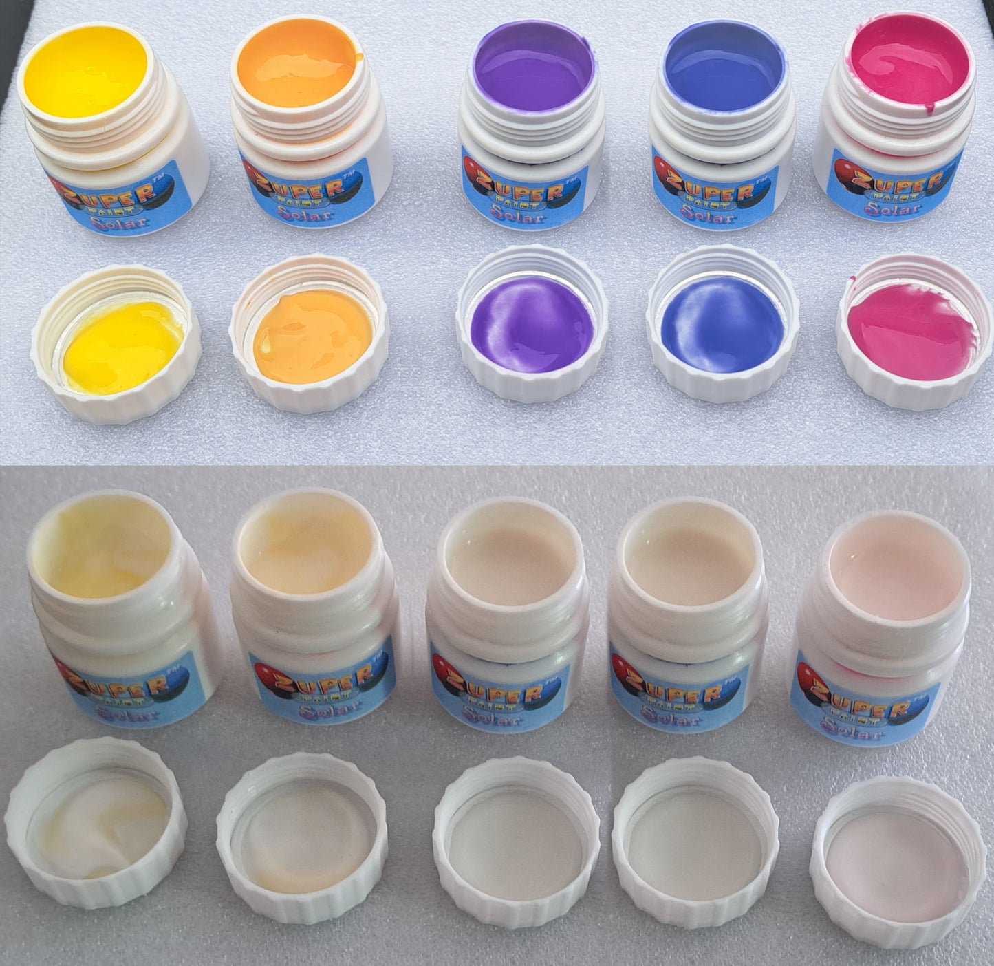 Colour Changing Photochromic Solar Paint