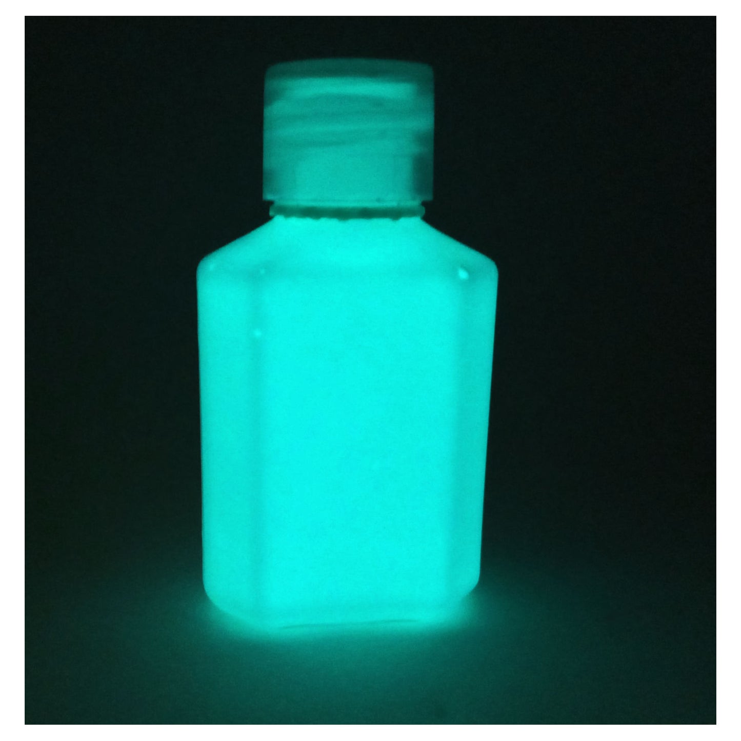 Glow in the dark paint. Not day coloured