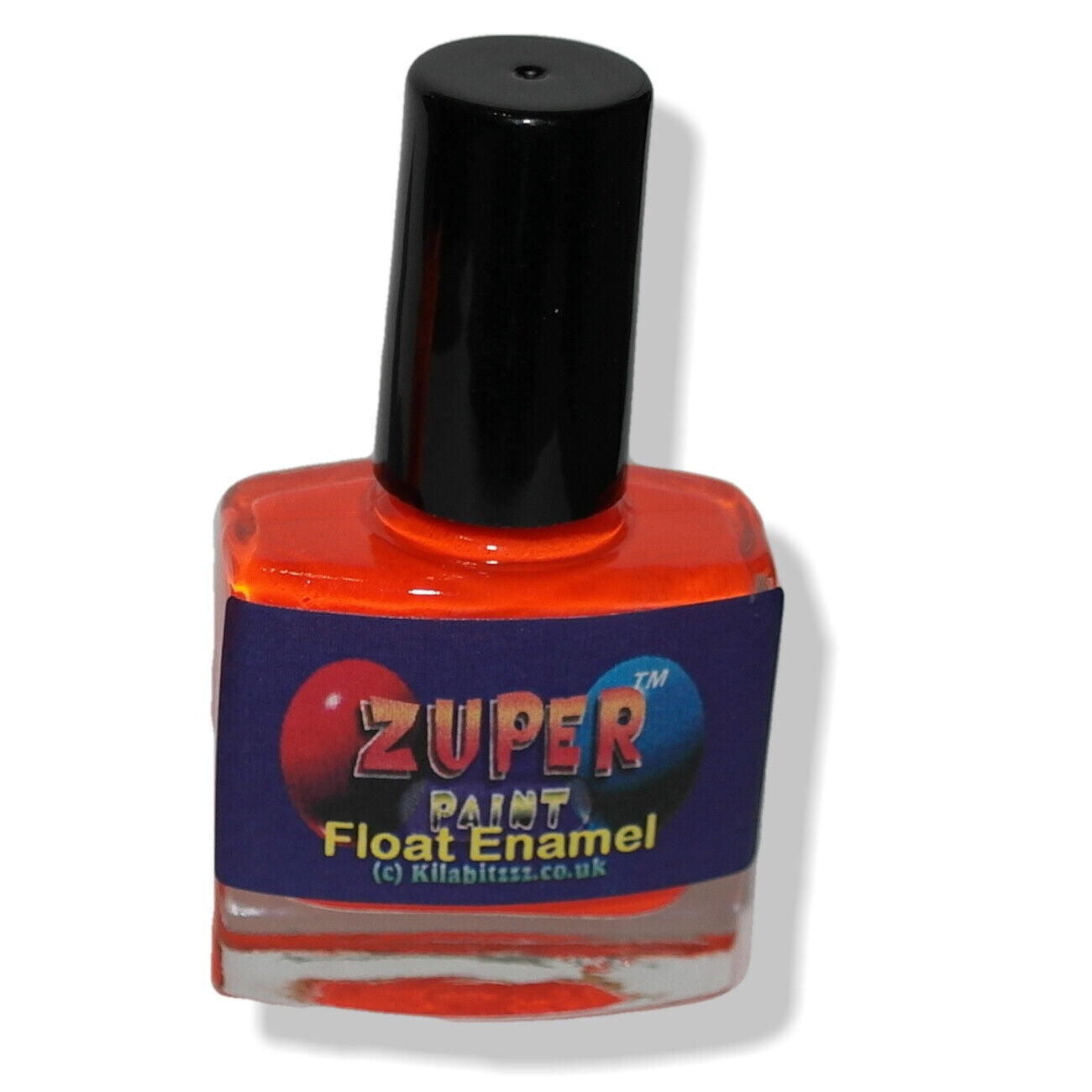 Float enamel. Fluorescent or Glow in the dark