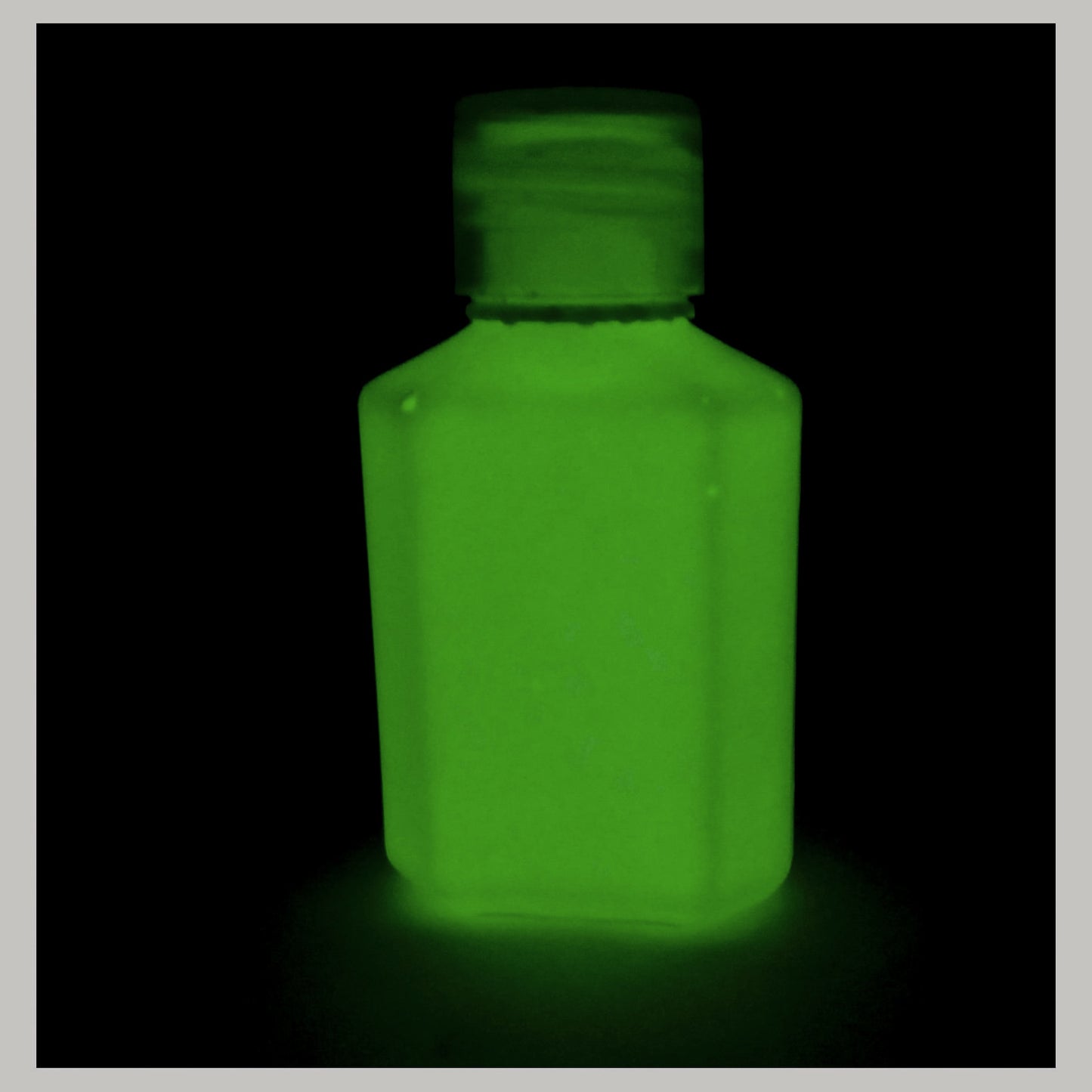 Glow in the dark paint. Not day coloured