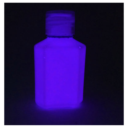 Glow in the dark paint. Not day coloured