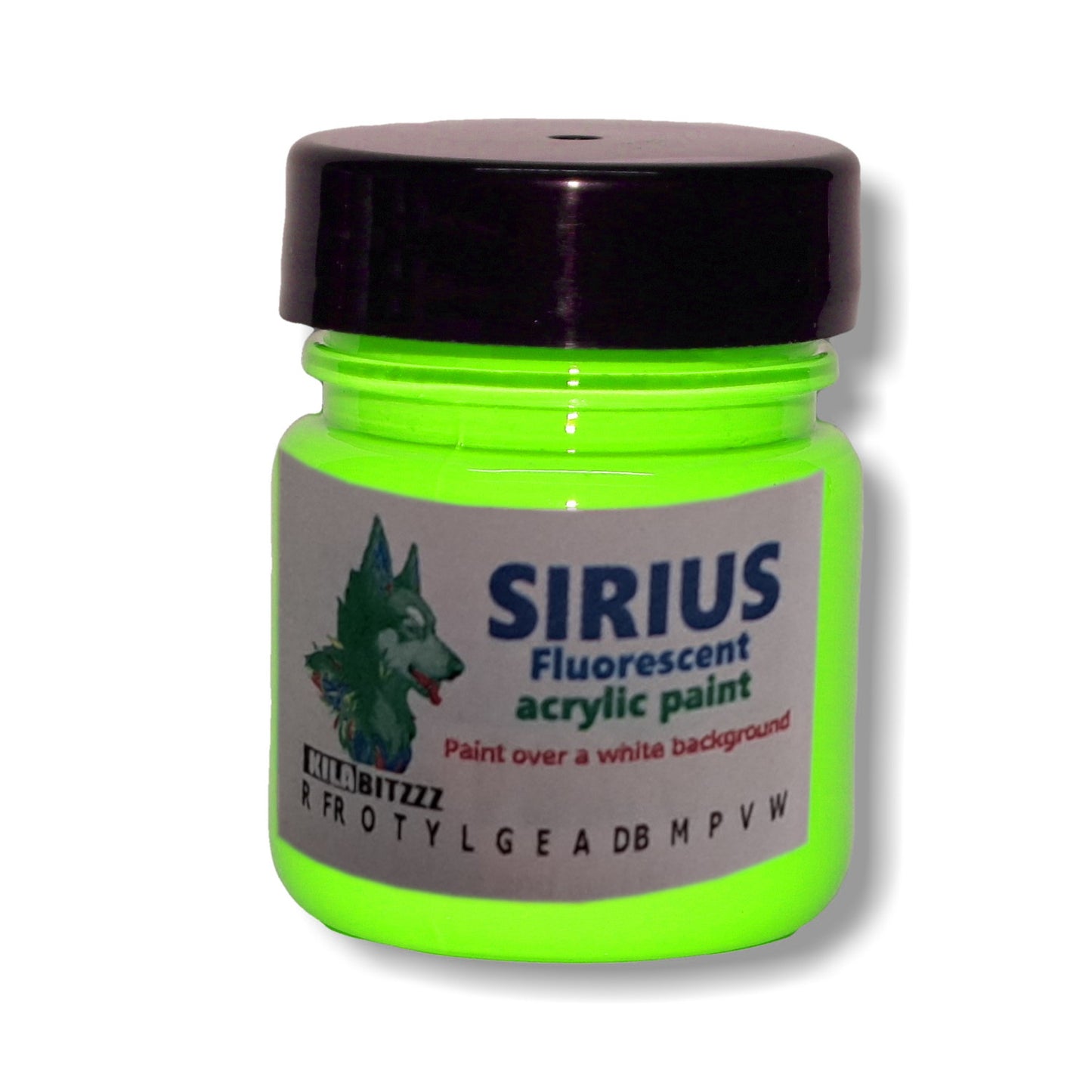 Sirius Glow Premium Fluorescent Acrylic paint