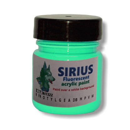 Sirius Glow Premium Fluorescent Acrylic paint