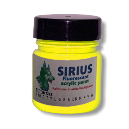 Sirius Glow Premium Fluorescent Acrylic paint