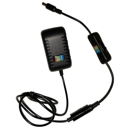 ZX Spectrum Next / n-Go PSU Power Supply with Switch, Cable Connect Lock